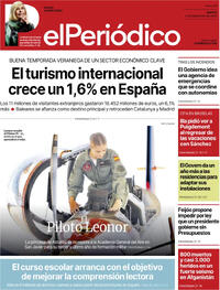 Portada El Periódico 2025-09-02
