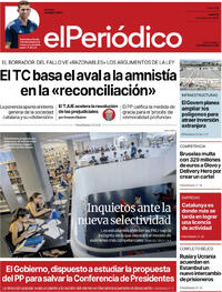 Portada periódico El Periódico