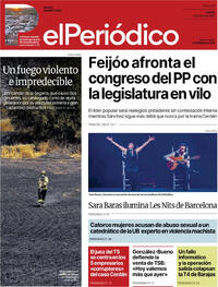 Portada periódico El Periódico