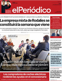 Portada El Periódico 2025-12-04