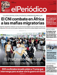 Portada periódico El Periódico