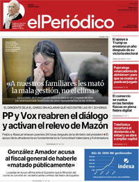 Portada El Periódico 2025-11-05