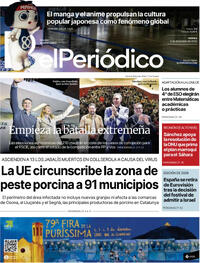 Portada El Periódico 2025-12-05
