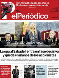 Portada El Periódico 2025-09-06