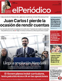 Portada El Periódico 2025-11-06