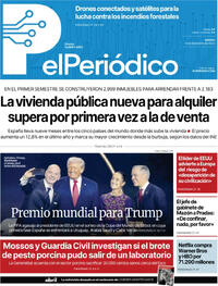 Portada El Periódico 2025-12-06