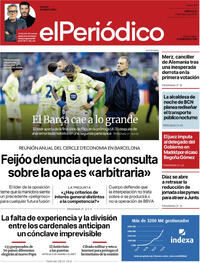 Portada periódico El Periódico
