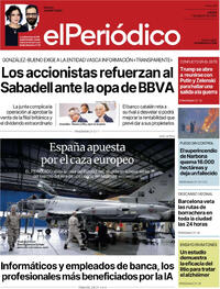 Portada El Periódico 2025-08-07