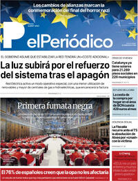 Portada periódico El Periódico