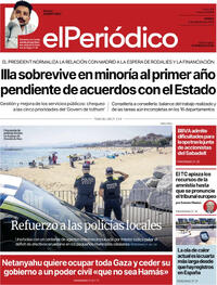Portada El Periódico 2025-08-08