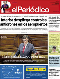 Portada El Periódico 2025-10-08