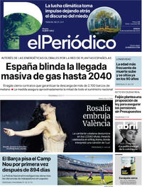 Portada El Periódico 2025-11-08