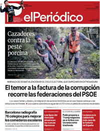 Portada El Periódico 2025-12-08