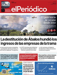 Portada periódico El Periódico