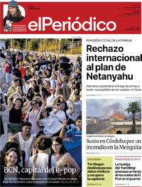 Portada El Periódico 2025-08-09