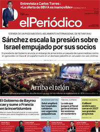 Portada El Periódico 2025-09-09