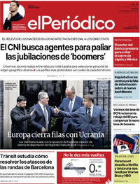 Portada El Periódico 2025-12-09