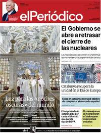 Portada periódico El Periódico
