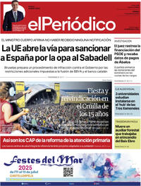 Portada El Periódico 2025-07-11