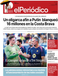 Portada El Periódico 2025-08-11