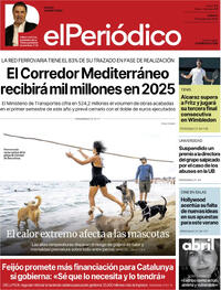 Portada El Periódico 2025-07-12