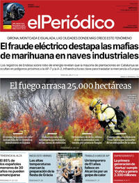 Portada periódico El Periódico