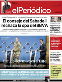 Portada El Periódico 2025-09-13