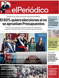 Portada El Periódico 2025-10-13