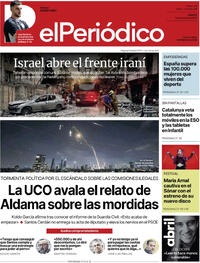 Portada periódico El Periódico