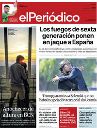 Portada El Periódico 2025-08-14