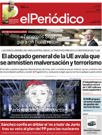 Portada El Periódico 2025-11-14