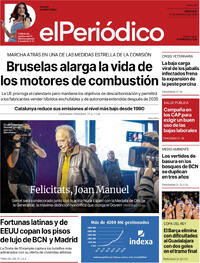 Portada El Periódico 2025-12-17
