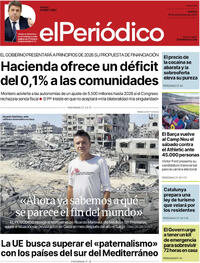 Portada El Periódico 2025-11-18