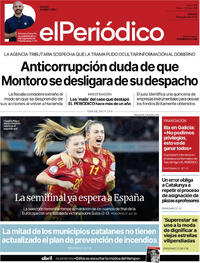 Portada El Periódico 2025-07-19
