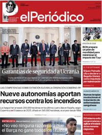 Portada El Periódico 2025-08-19