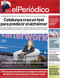 Portada El Periódico 2025-09-19