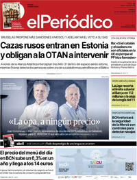 Portada El Periódico 2025-09-20