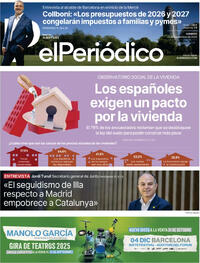 Portada El Periódico 2025-09-21