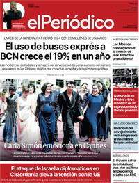 Portada periódico El Periódico