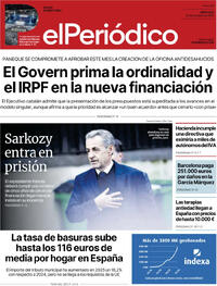 Portada El Periódico 2025-10-22