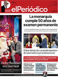 Portada El Periódico 2025-11-22
