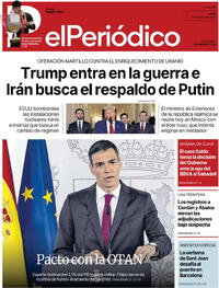 Portada periódico El Periódico