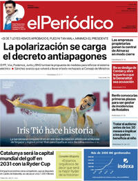 Portada El Periódico 2025-07-23