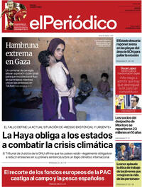 Portada El Periódico 2025-07-24