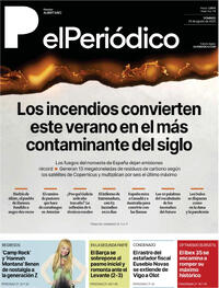 Portada El Periódico 2025-08-24