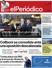 Portada El Periódico 2025-09-24