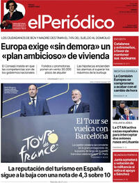 Portada El Periódico 2025-10-24