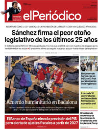 Portada El Periódico 2025-12-24