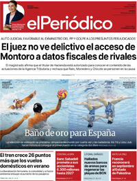Portada El Periódico 2025-07-25