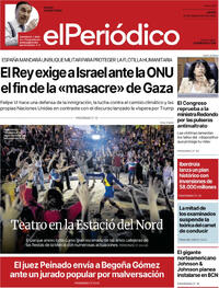 Portada El Periódico 2025-09-25